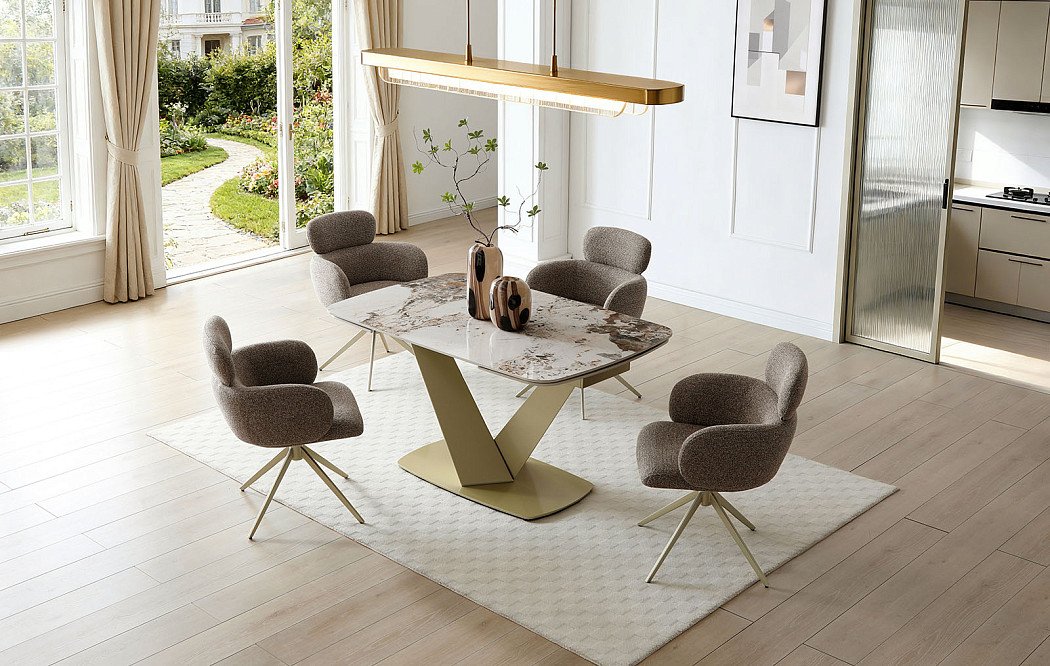 Стол Victoria + 4 стула Pamela - фото 2