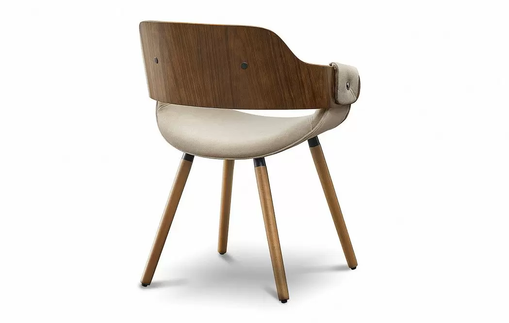 Стул Jody, бежевый/орех - фото 8