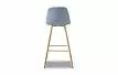 Стул барный Jackson Bar, голубой/дерево