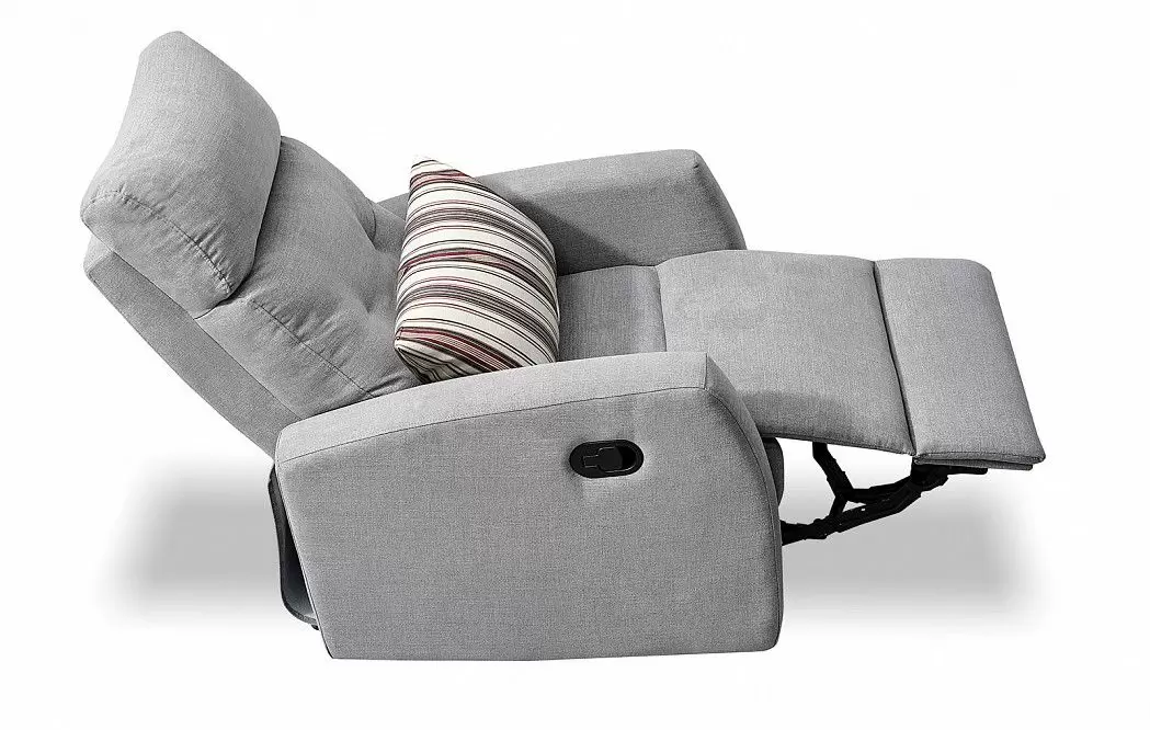 Кресло-реклайнер Vegas, серый - фото 8