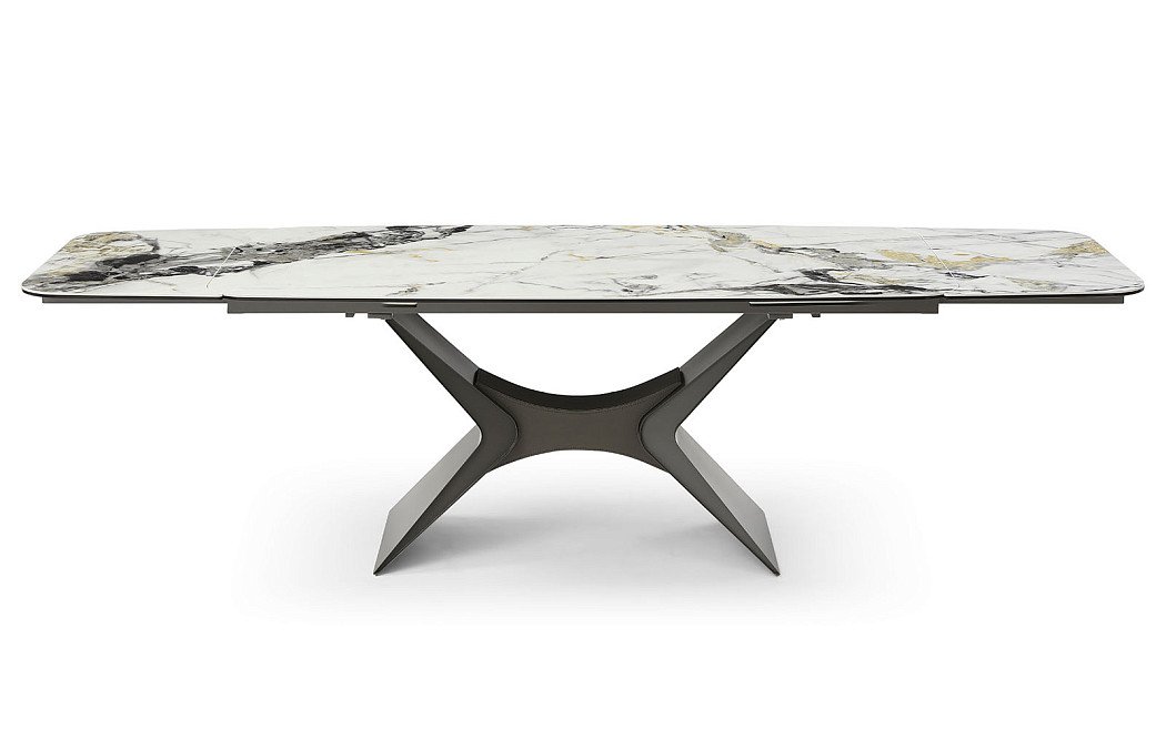 Стол раскладной Richard 180-270, светлая керамика/серый - фото 8