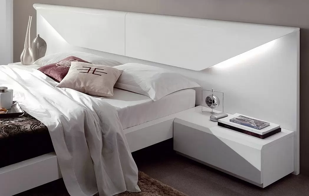 Кровать Mila Class 160х200, белый матовый - фото 6