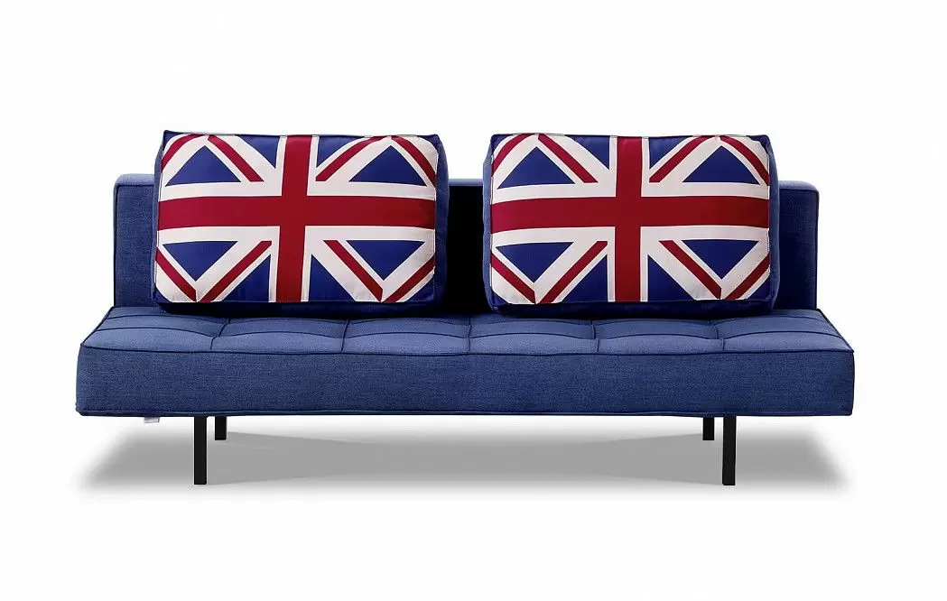 Диван-кровать London, темно-синий - фото 4