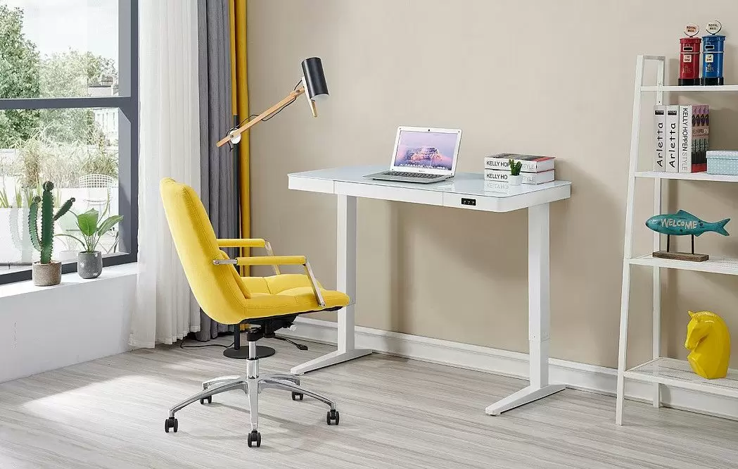 Кресло и оттоманка Taylor, желтый - фото 3