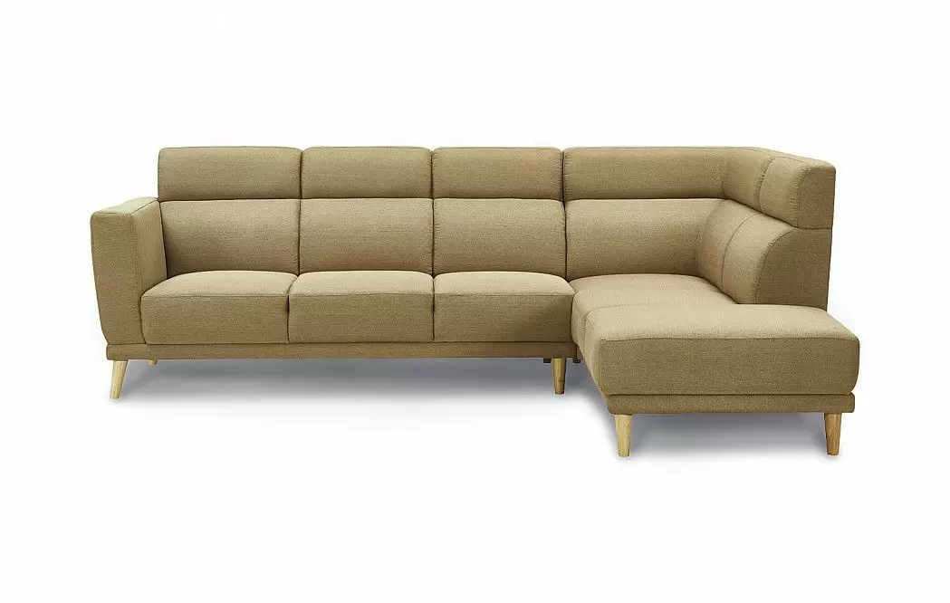 Диван Lorenzo угловой (правый), светло-коричневый - фото 2