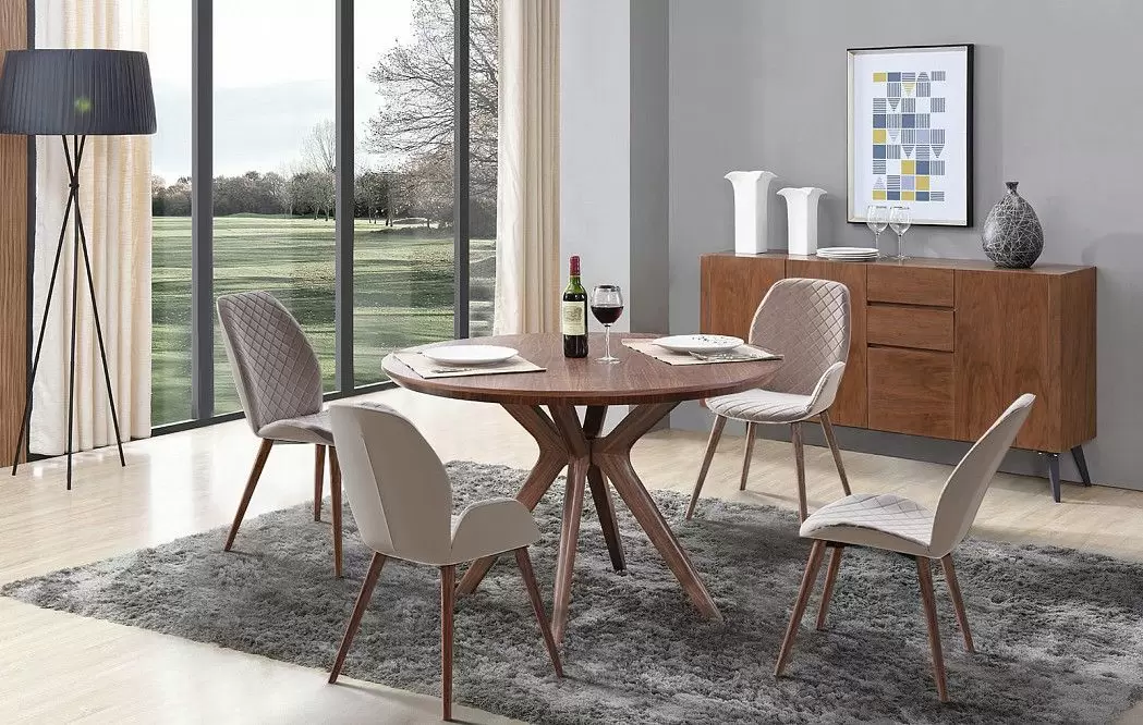 Стол Clark + 2 стула Bern + 2 стула Berta