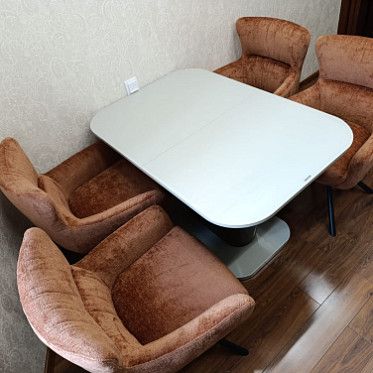 Стол Ester 120, стул Glenda IMG-20250215-WA0038