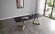 Стол раскладной Sorrento 160-220, черная керамика/ясень