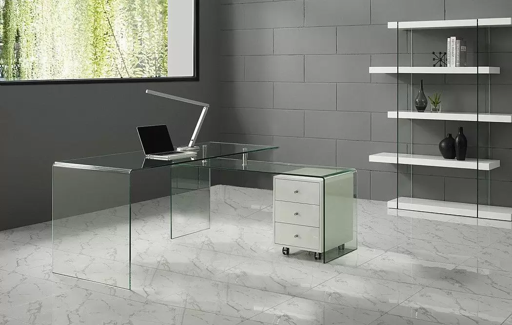 Стол письменный Wall Street, белый - фото 4