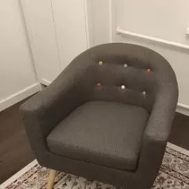 Диван Florence 2-х местный, коралловый/орех