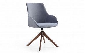 Стул Sheryl, серый/орех