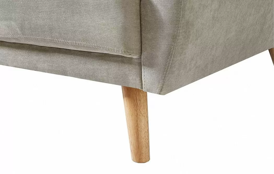 Диван-кровать Christy угловой (левый), серо-бежевый - фото 9