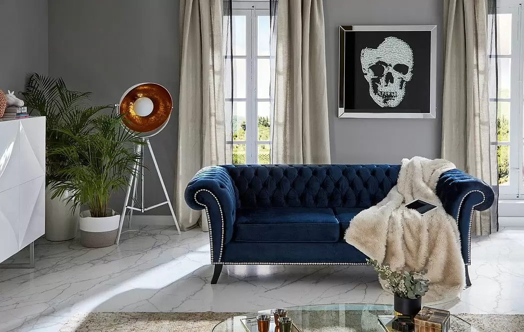 Диван Chester Lux, синий - фото 8