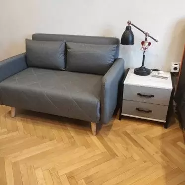 Диван-кровать Cardiff, темно-серый