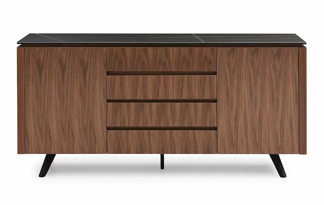 Буфет Nottingham, темная керамика/орех - фото 7