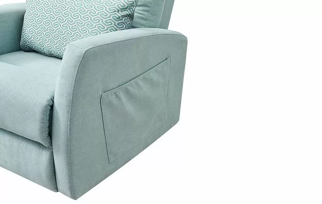 Кресло-реклайнер Vegas, снежная мята - фото 15