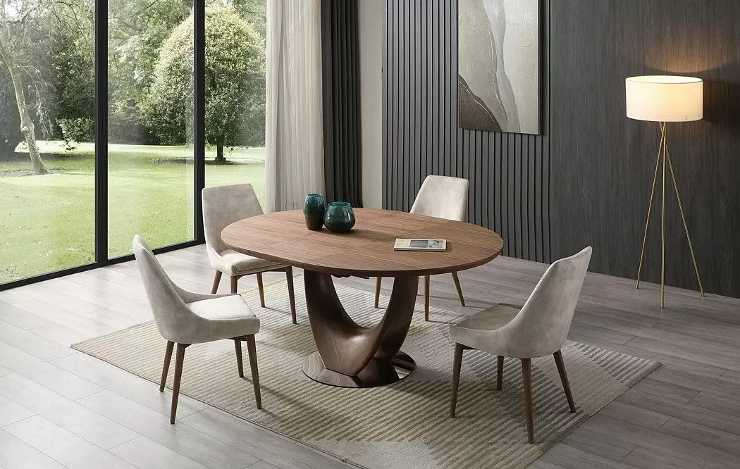 Стол раскладной Ramona 130-170, орех - фото 2