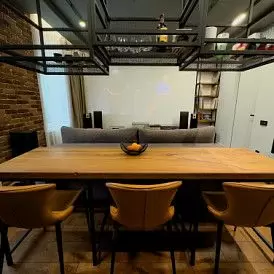 Стул Hank, серый/черный