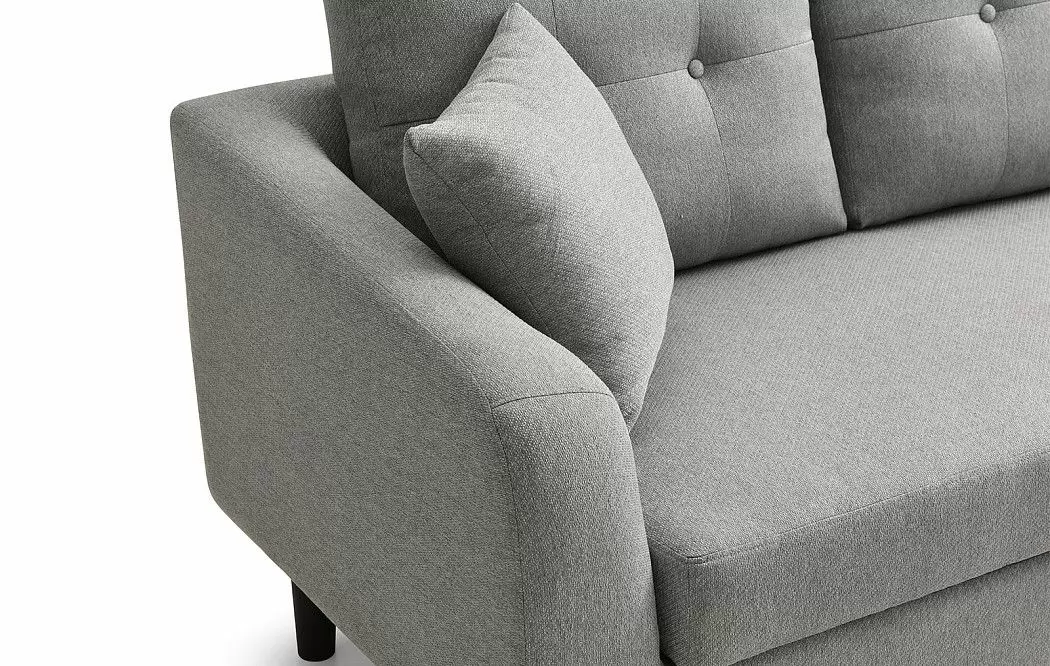 Диван-кровать North угловой (правый), серый - фото 6