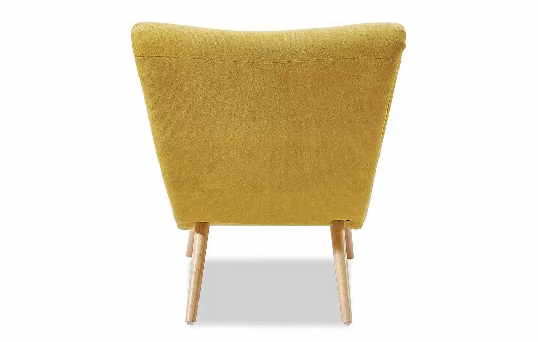 Кресло и оттоманка Dolce Vita, желтый шафран/натуральный - фото 9