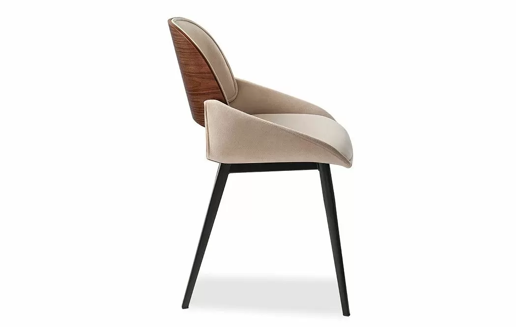 Стул Jerry, бежевый/орех - фото 10