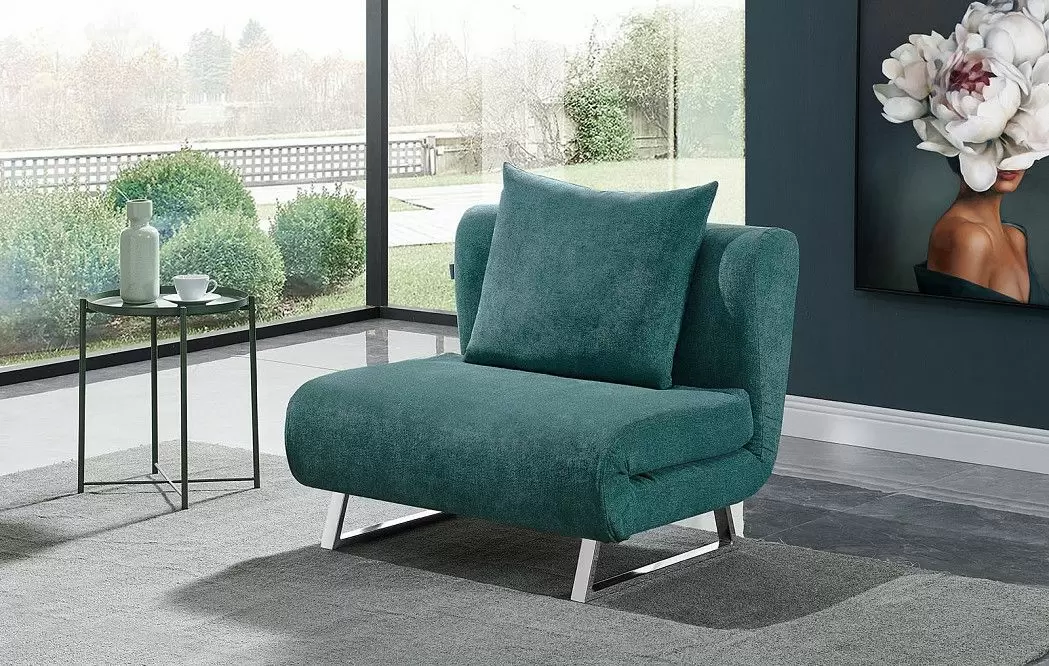 Комплект мягкой мебели Rosy, темно-бирюзовый - фото 22