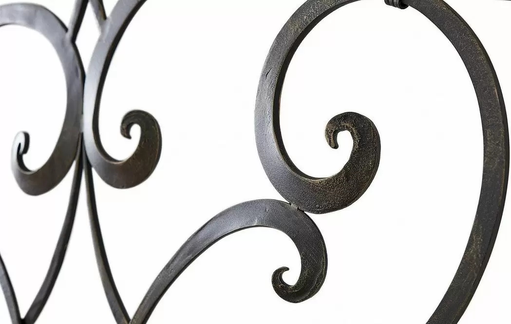 Кровать Francelina, черный с золотом - фото 8