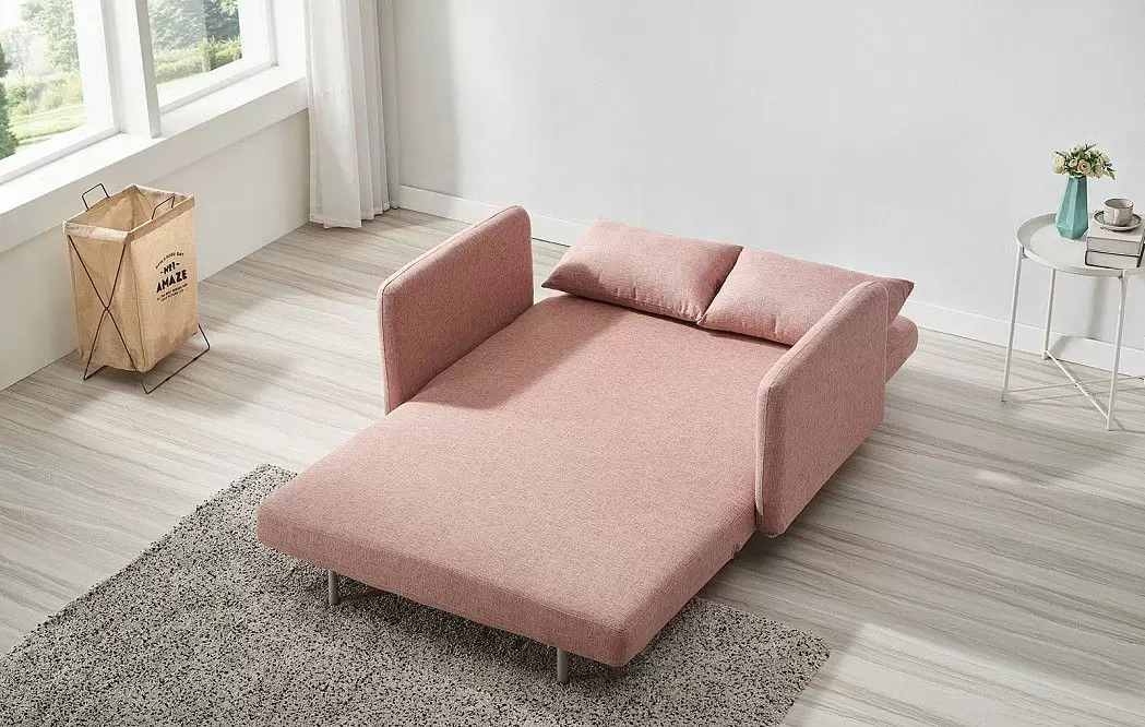 Диван-кровать Cardiff, коралловый меланж - фото 2