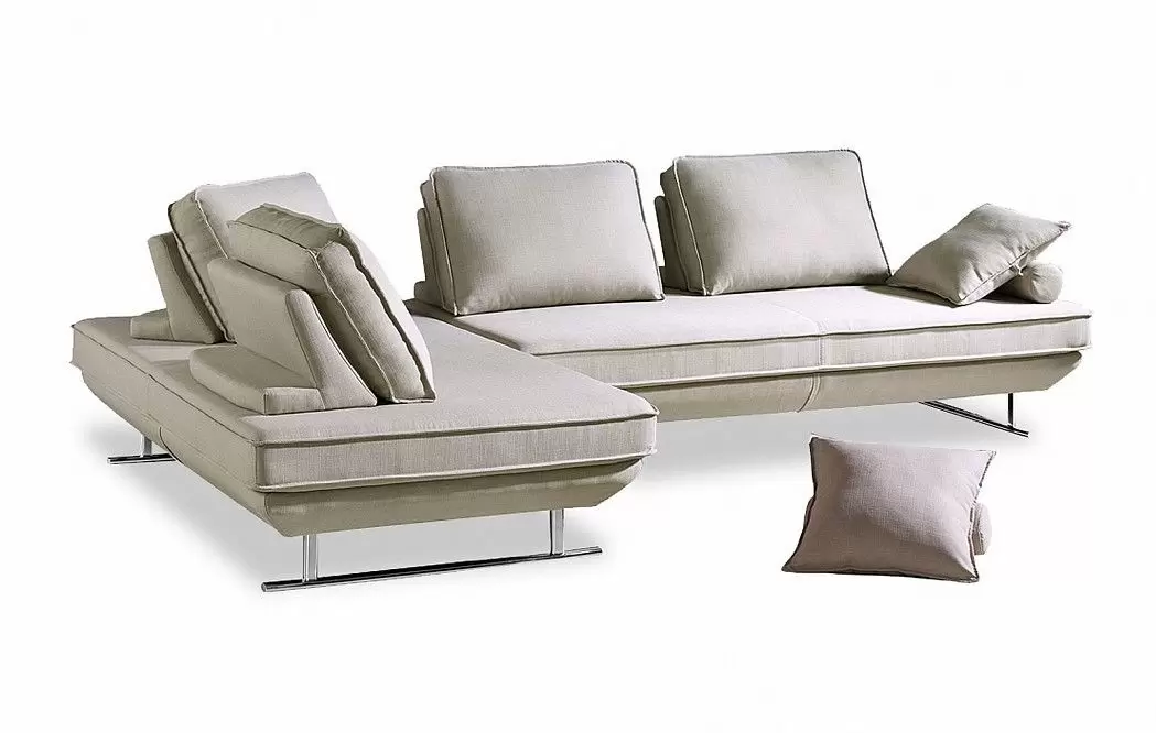 Диван-трансформер Bergamo угловой, бежевый - фото 8