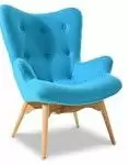 Кресло Contour, голубой
