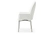 Стул Renzo, белый/сталь