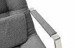 Кресло и оттоманка Taylor, серый