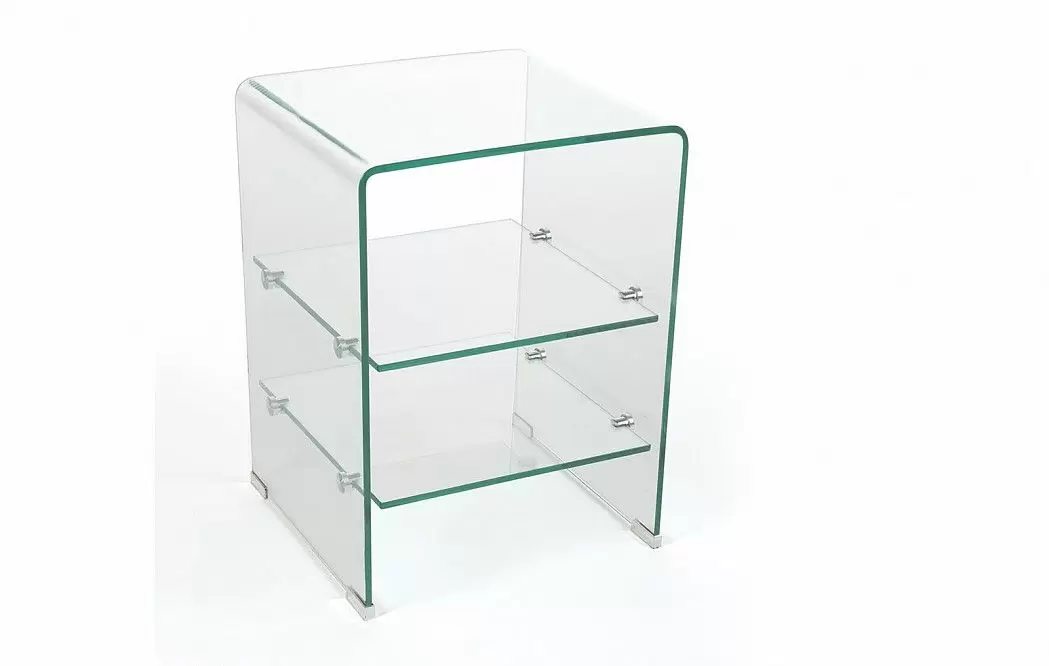 Тумба M-120, прозрачное стекло
