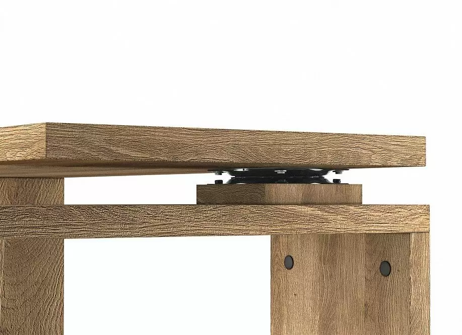 Стол письменный Creator, орех/хром - фото 8