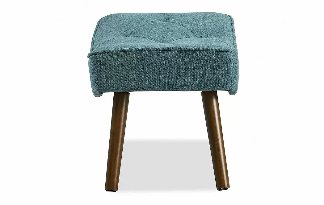 Оттоманка Hygge, темно-бирюзовый/орех - фото 4