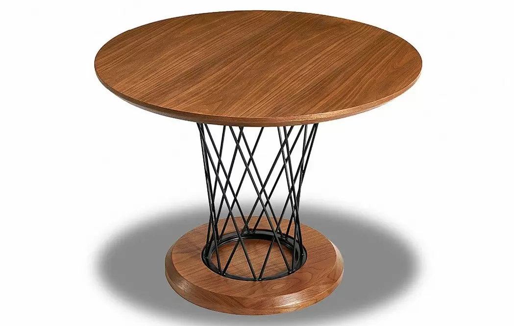 Стол Cyclone Grand (100), орех/черный