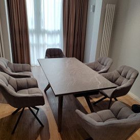 Стол Leticia + 4 стула Eddy