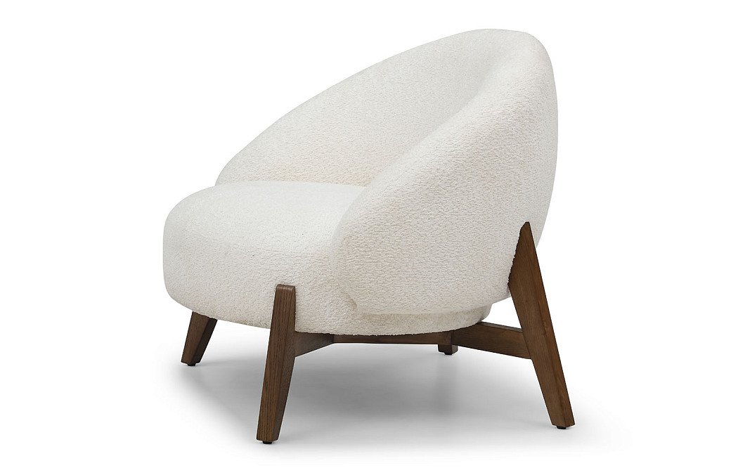 Кресло Orlando, белый/орех - фото 16