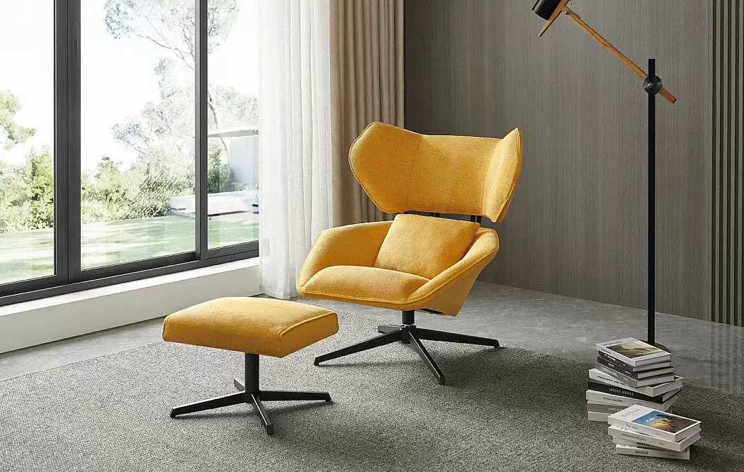 Кресло Boston, желтый - фото 2