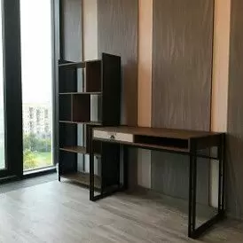 Стеллаж Oslo, орех/белый