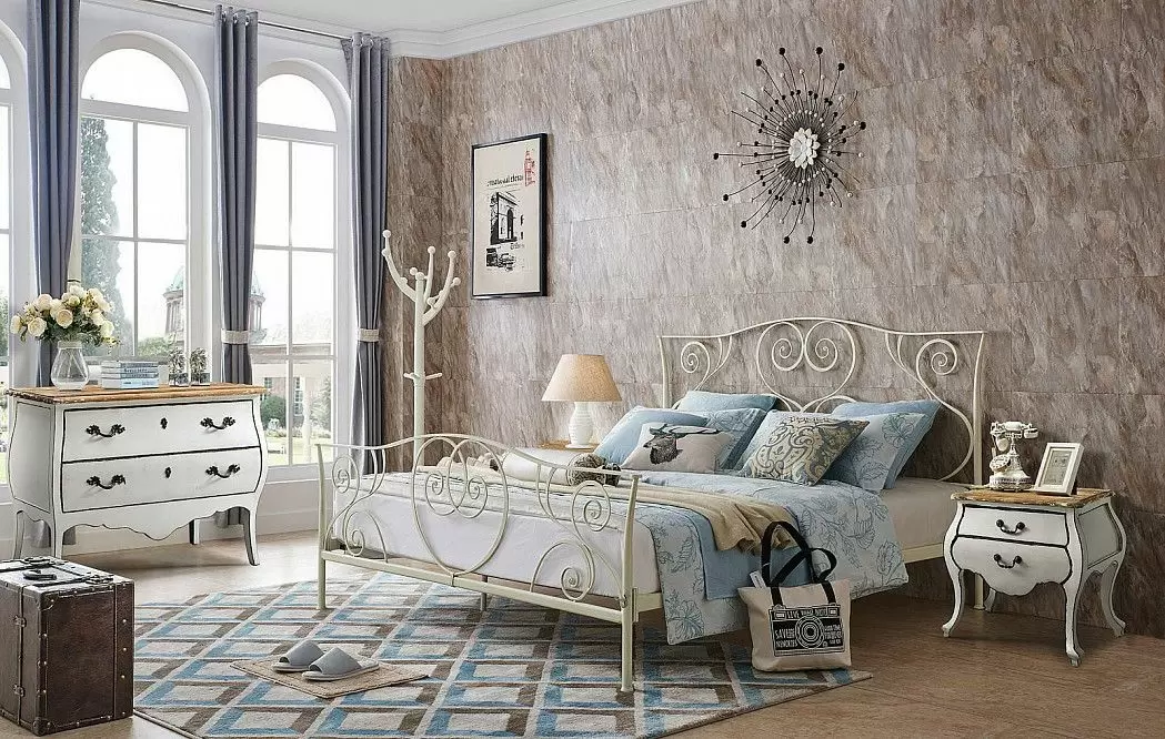 Кровать Flavia, кремовый - фото 2