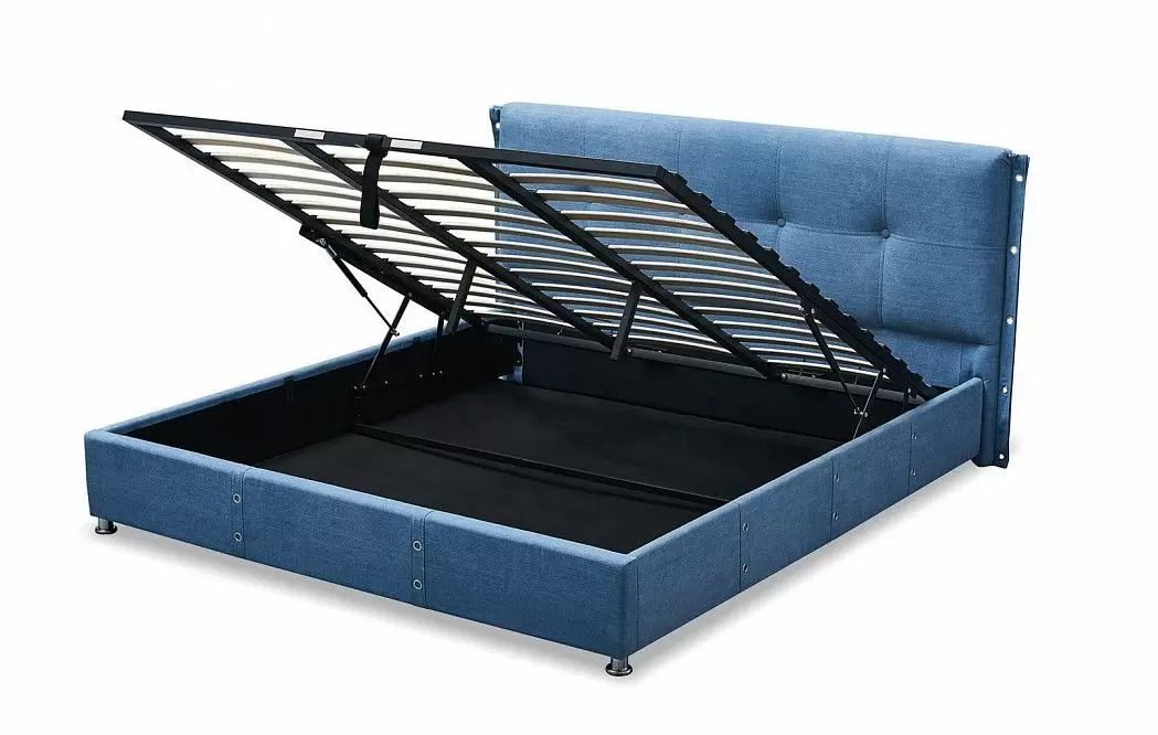 Кровать с подъемным механизмом Norden 180х200, синий - фото 12