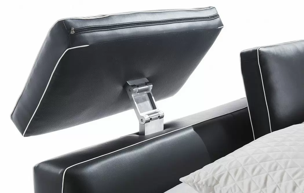 Кровать New Jersey 160x200, черный - фото 4