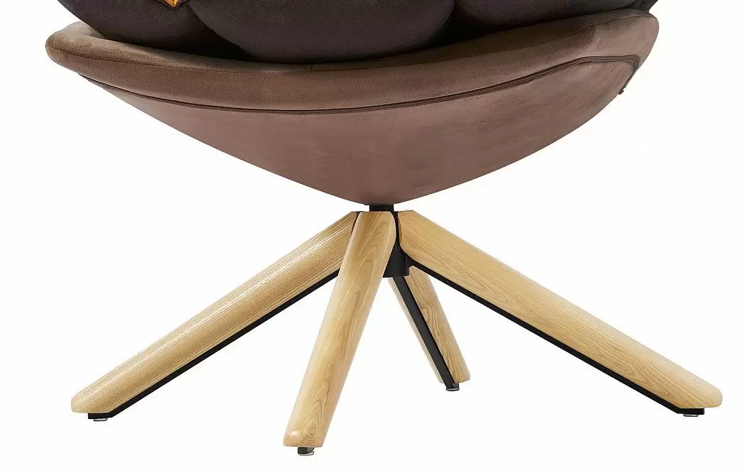 Кресло в стиле Husk, желтый - фото 7