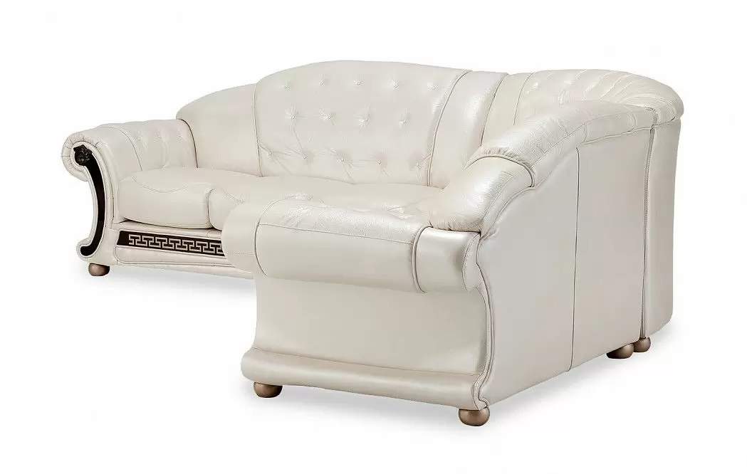 Диван Versace угловой (правый), жемчуг - фото 6