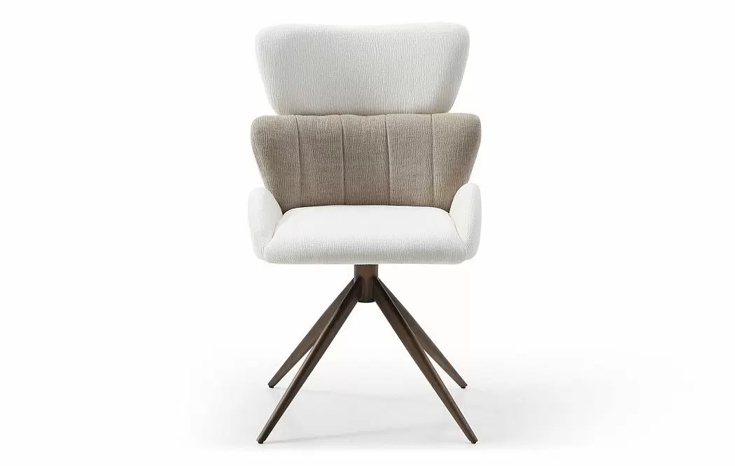 Стул Adele, белый/бежевый/бронза - фото 5