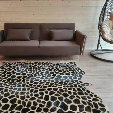 Диван-кровать Liverpool, коричневый/золото