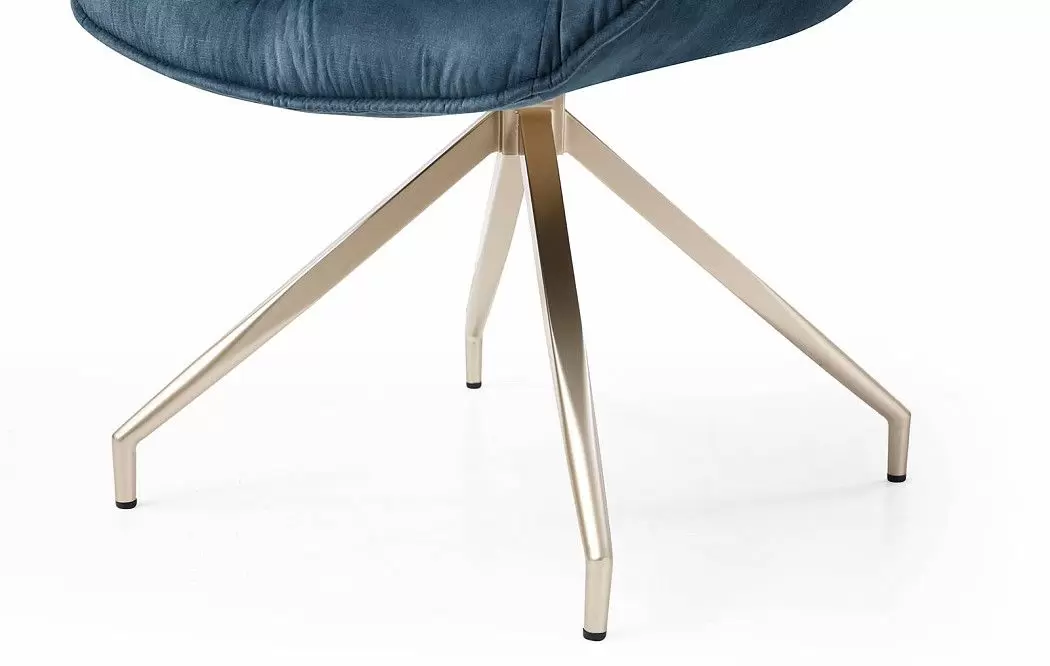 Стул Joely, синий/шампань - фото 7