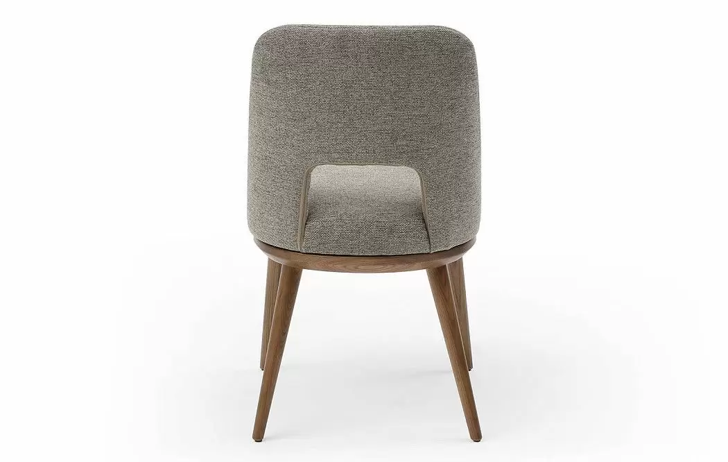 Стул Agata, серо-коричневый/орех - фото 12