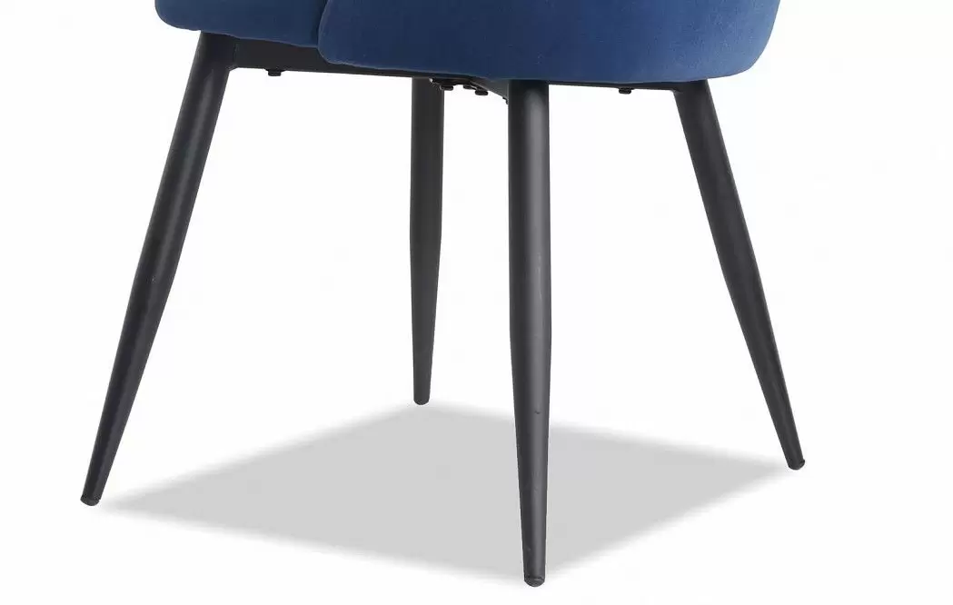 Стул Angela, темно-синий/черный - фото 11
